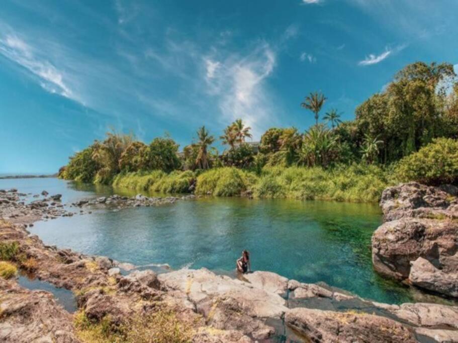Saint-Benoît Villa Du Beau Vallon 2 Jacuzzi Privatif Et Piscine Chauffee Partagee מראה חיצוני תמונה